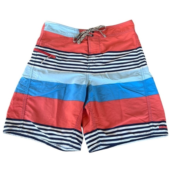 Patagonia Wavefarer Striped Board Shorts Men’s Size 29 8 1/2” Inseam Unlined GUC - Picture 3 of 8